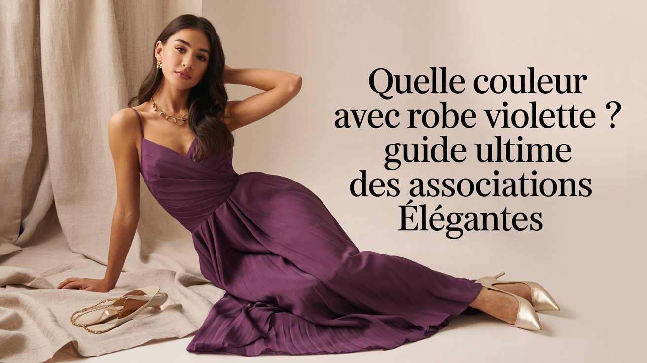 Quelle Couleur Avec Robe Violette ? Guide Ultime des Associations Élégantes