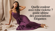 Quelle Couleur Avec Robe Violette ? Guide Ultime des Associations Élégantes
