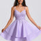 Robe Violette Demoiselle D'Honneur